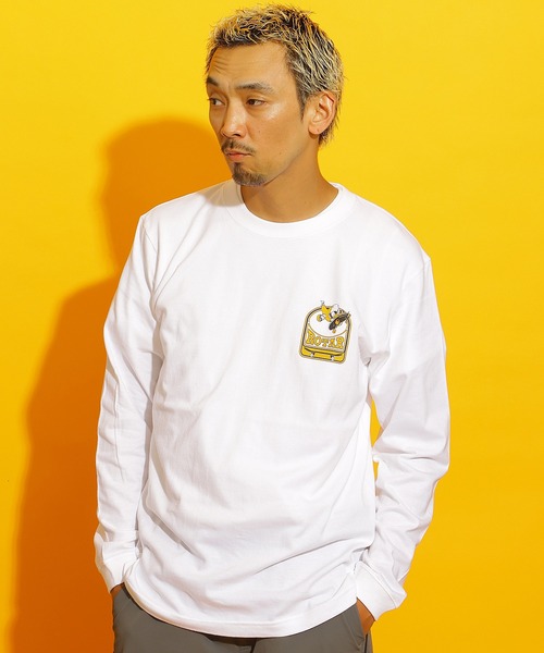 ROTAR(ローター)の「Ramp LOGO LS Tee(Tシャツ/カットソー・メンズ・ライトオリーブ/ブラック/ホワイト・LARGE/MEDIUM/SMALL/X-LARGE)」の5枚目の写真