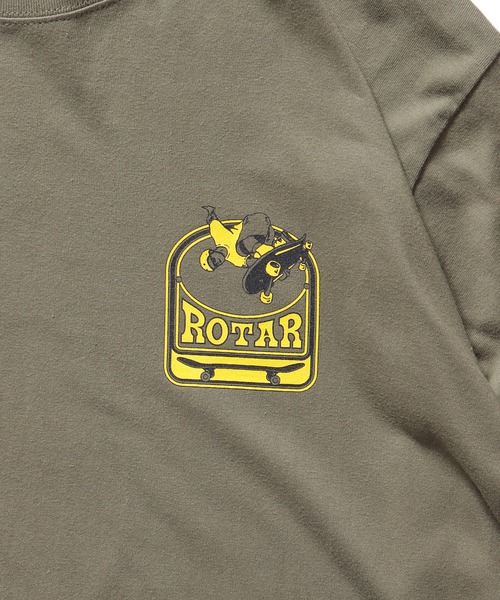 ROTAR(ローター)の「Ramp LOGO LS Tee(Tシャツ/カットソー・メンズ・ライトオリーブ/ブラック/ホワイト・LARGE/MEDIUM/SMALL/X-LARGE)」の10枚目の写真