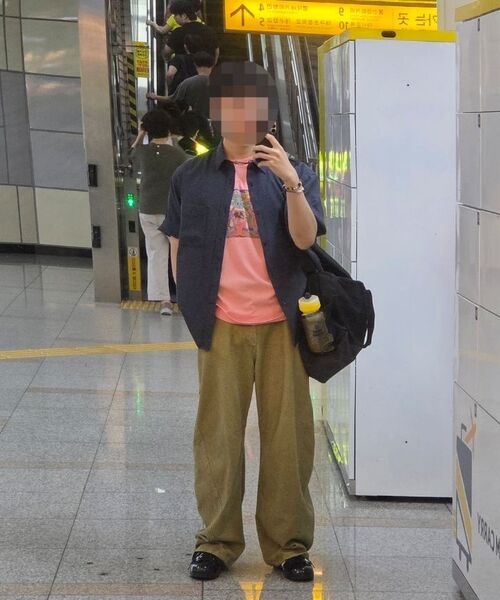 KANEITEI（カネイテイ）の「CHECK HALF SHIRT (NAVY)（シャツ/ブラウス・レディース・ネイビー・MEDIUM/LARGE/X-LARGE）」の7枚目の写真