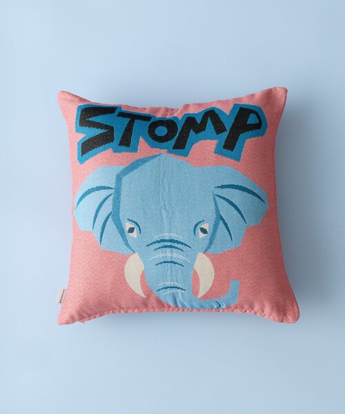 BIRTHDAY BAR(バースデイバー)の「animal Jacquard cushioncover クッションカバー(クッション/クッションカバー・レディース・グリーン/ローズ/ネイビー・0)」の3枚目の写真