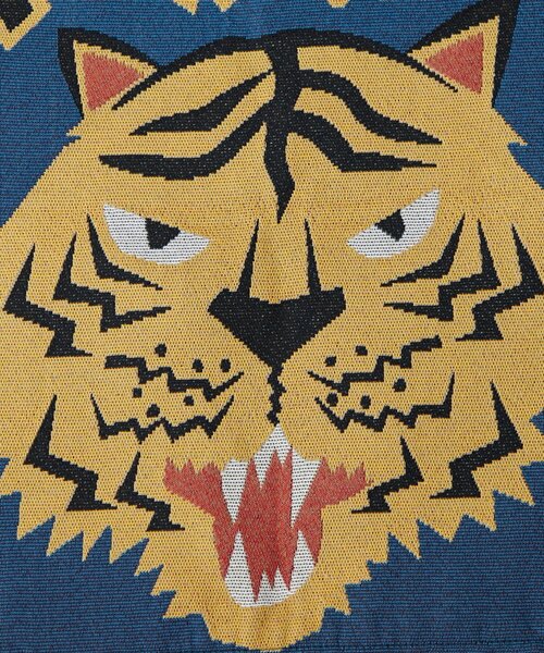 BIRTHDAY BAR(バースデイバー)の「animal Jacquard cushioncover クッションカバー(クッション/クッションカバー・レディース・グリーン/ローズ/ネイビー・0)」の10枚目の写真