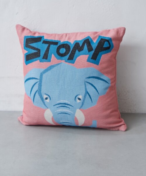 BIRTHDAY BAR(バースデイバー)の「animal Jacquard cushioncover クッションカバー(クッション/クッションカバー・レディース・グリーン/ローズ/ネイビー・0)」の16枚目の写真