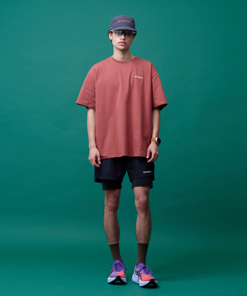 MENASOO(ミナス)の「Unisex Symbol Sorona Basic T Shirt_Brick(Tシャツ/カットソー・レディース・Brick・1/2)」の2枚目の写真
