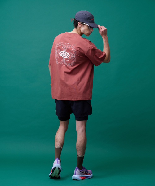 MENASOO(ミナス)の「Unisex Symbol Sorona Basic T Shirt_Brick(Tシャツ/カットソー・レディース・Brick・1/2)」の4枚目の写真