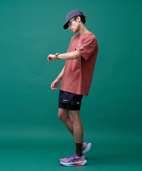 MENASOO(ミナス)の「Unisex Symbol Sorona Basic T Shirt_Brick(Tシャツ/カットソー・レディース・Brick・1/2)」の5枚目の写真