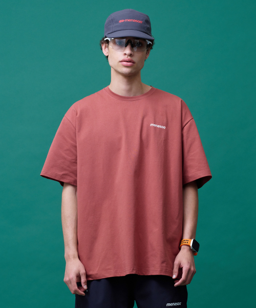 MENASOO(ミナス)の「Unisex Symbol Sorona Basic T Shirt_Brick(Tシャツ/カットソー・レディース・Brick・1/2)」の9枚目の写真