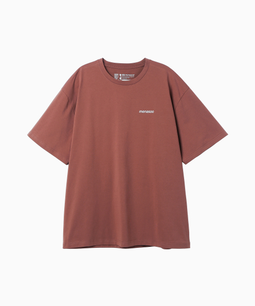 MENASOO(ミナス)の「Unisex Symbol Sorona Basic T Shirt_Brick(Tシャツ/カットソー・レディース・Brick・1/2)」の16枚目の写真