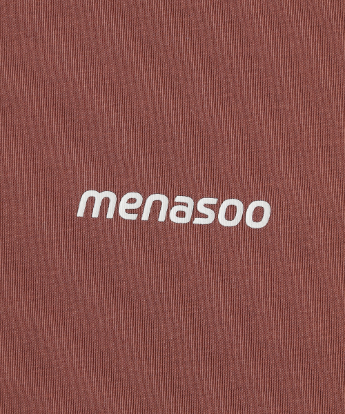 MENASOO(ミナス)の「Unisex Symbol Sorona Basic T Shirt_Brick(Tシャツ/カットソー・レディース・Brick・1/2)」の19枚目の写真