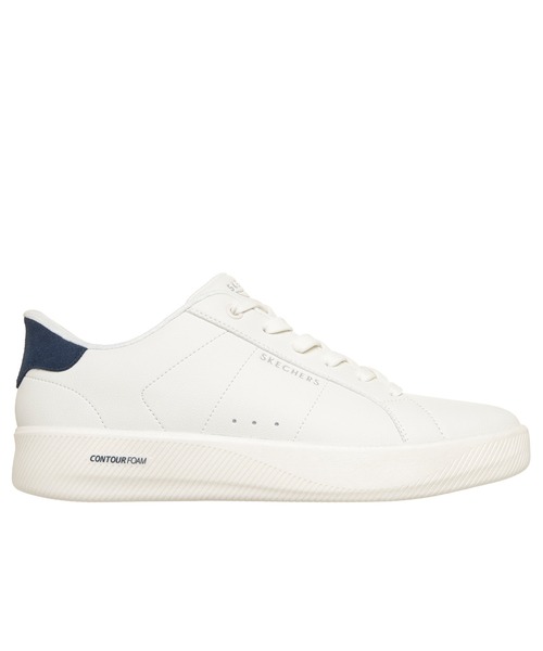 SKECHERS(スケッチャーズ)の「ハンズフリー スリップインズ アーチフィット コート ブレイク シングルベンティッド(スニーカー・メンズ・ブラック×ブラック/ホワイト×ネイビー・26cm/25.5cm/26.5cm/27cm)」の12枚目の写真