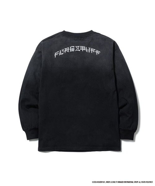 F-LAGSTUF-F(フラグスタフ)の「F-LAGSTUF-F CACTUS TONGUE L/S T-SHIRT(THE ROLLING STONES)(Tシャツ/カットソー・メンズ・ホワイト/ブラック・LARGE)」の3枚目の写真