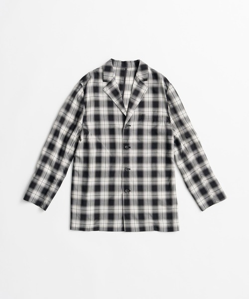 PRANK PROJECT(プランクプロジェクト)の「【2026Autumn Pre-Order】シルキーシングルシャツジャケット / Silky Single Shirt Jacket(テーラードジャケット・レディース・ピンク/マルチ/ブラック・FREE)」の16枚目の写真