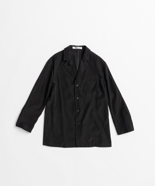 PRANK PROJECT(プランクプロジェクト)の「【2026Autumn Pre-Order】シルキーシングルシャツジャケット / Silky Single Shirt Jacket(テーラードジャケット・レディース・ピンク/マルチ/ブラック・FREE)」の17枚目の写真
