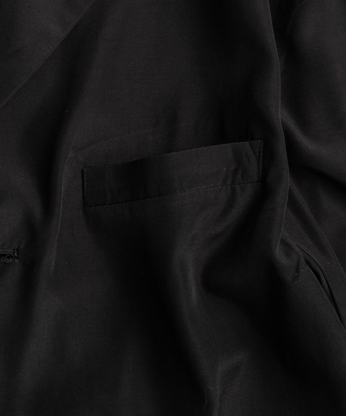 PRANK PROJECT(プランクプロジェクト)の「【2026Autumn Pre-Order】シルキーシングルシャツジャケット / Silky Single Shirt Jacket(テーラードジャケット・レディース・ピンク/マルチ/ブラック・FREE)」の20枚目の写真