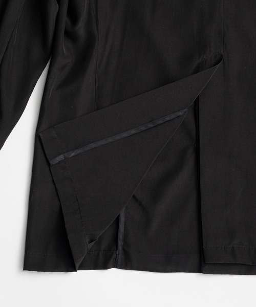 PRANK PROJECT(プランクプロジェクト)の「【2026Autumn Pre-Order】シルキーシングルシャツジャケット / Silky Single Shirt Jacket(テーラードジャケット・レディース・ピンク/マルチ/ブラック・FREE)」の21枚目の写真