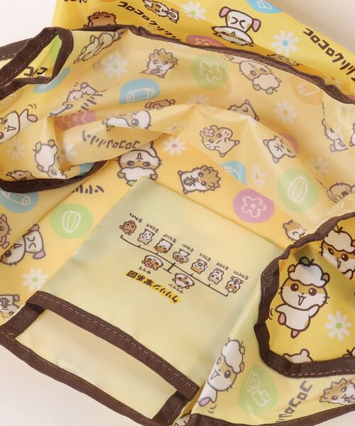 sanrio(サンリオ)の「sanrio/サンリオ コロコロクリリン エコバッグ 集合(エコバッグ/サブバッグ・レディース・イエロー・ONE SIZE)」の4枚目の写真