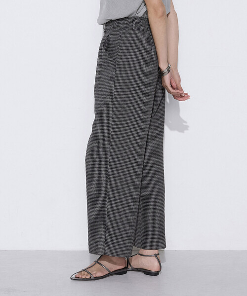 COMME CA(コムサ)の「〔 Sサイズ 〕 【セットアップ対応】シアーチェックタックパンツ(その他パンツ・レディース・グレー・5号)」の12枚目の写真
