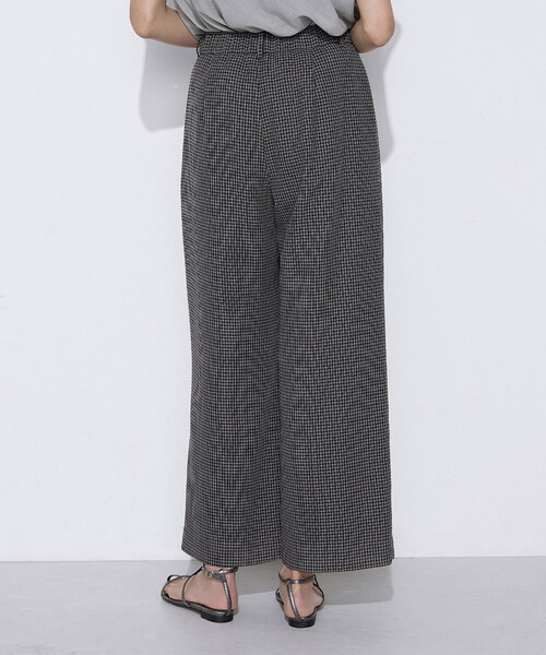 COMME CA(コムサ)の「〔 Sサイズ 〕 【セットアップ対応】シアーチェックタックパンツ(その他パンツ・レディース・グレー・5号)」の13枚目の写真