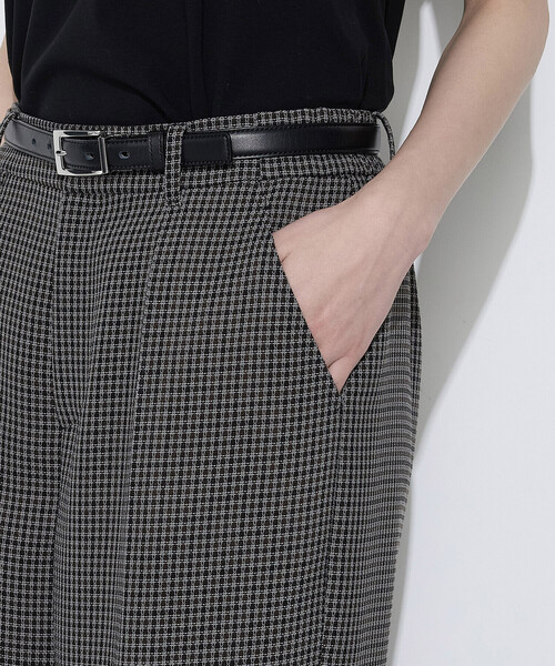 COMME CA(コムサ)の「〔 Sサイズ 〕 【セットアップ対応】シアーチェックタックパンツ(その他パンツ・レディース・グレー・5号)」の16枚目の写真