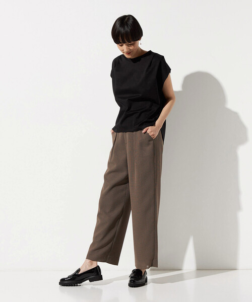 COMME CA(コムサ)の「〔 Sサイズ 〕 【セットアップ対応】シアーチェックタックパンツ(その他パンツ・レディース・グレー・5号)」の20枚目の写真
