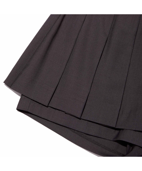KIRSH（キルシー）の「イナーパンツディテールミニプリーツスカート[チャコール]（スカート・レディース・その他・SMALL/MEDIUM）」の5枚目の写真