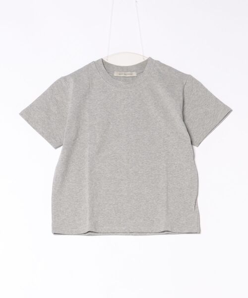 Didot.showroom（ディドット ショールーム）の「ストレッチコンパクトT（Tシャツ/カットソー・レディース・ブルー/アイボリー/ベビーピンク/グレー・FREE）」の2枚目の写真