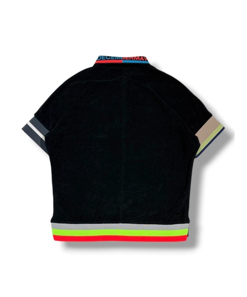 DECEMBERMAY(ディセンバーメイ)の「Dolman sleeve polo(ポロシャツ・メンズ・ブラック/ホワイト/ベージュ・LARGE/MEDIUM/X-LARGE)」の7枚目の写真