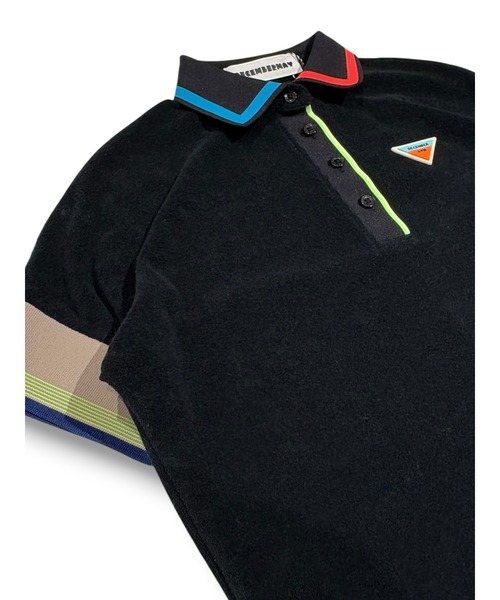 DECEMBERMAY(ディセンバーメイ)の「Dolman sleeve polo(ポロシャツ・メンズ・ブラック/ホワイト/ベージュ・LARGE/MEDIUM/X-LARGE)」の16枚目の写真
