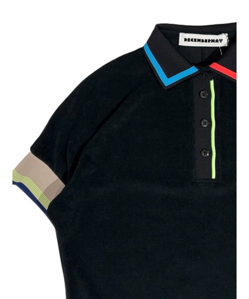 DECEMBERMAY(ディセンバーメイ)の「Dolman sleeve polo(ポロシャツ・メンズ・ブラック/ホワイト/ベージュ・LARGE/MEDIUM/X-LARGE)」の17枚目の写真
