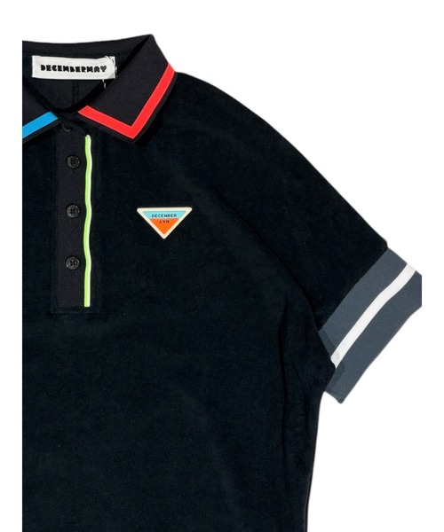 DECEMBERMAY(ディセンバーメイ)の「Dolman sleeve polo(ポロシャツ・メンズ・ブラック/ホワイト/ベージュ・LARGE/MEDIUM/X-LARGE)」の18枚目の写真