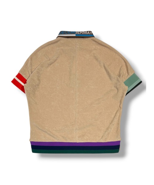 DECEMBERMAY(ディセンバーメイ)の「Dolman sleeve polo(ポロシャツ・メンズ・ブラック/ホワイト/ベージュ・LARGE/MEDIUM/X-LARGE)」の9枚目の写真
