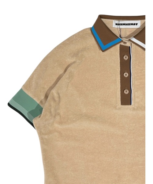 DECEMBERMAY(ディセンバーメイ)の「Dolman sleeve polo(ポロシャツ・メンズ・ブラック/ホワイト/ベージュ・LARGE/MEDIUM/X-LARGE)」の20枚目の写真