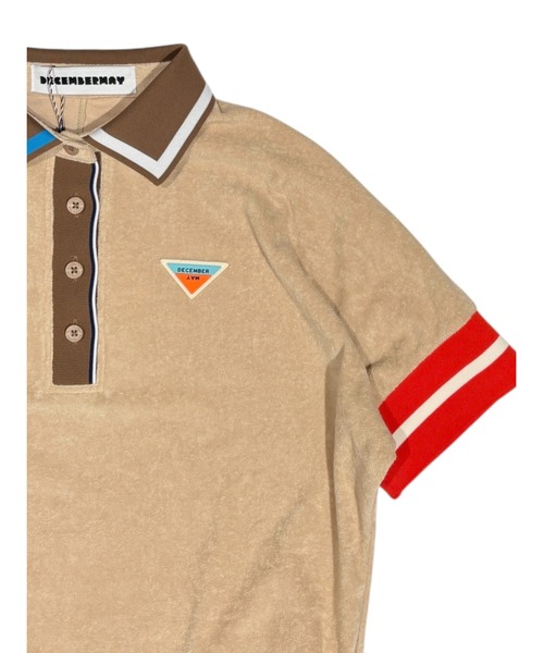 DECEMBERMAY(ディセンバーメイ)の「Dolman sleeve polo(ポロシャツ・メンズ・ブラック/ホワイト/ベージュ・LARGE/MEDIUM/X-LARGE)」の21枚目の写真