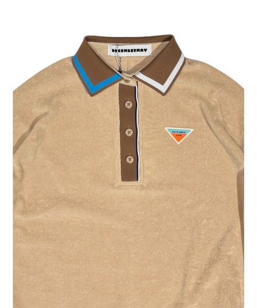 DECEMBERMAY(ディセンバーメイ)の「Dolman sleeve polo(ポロシャツ・メンズ・ブラック/ホワイト/ベージュ・LARGE/MEDIUM/X-LARGE)」の19枚目の写真