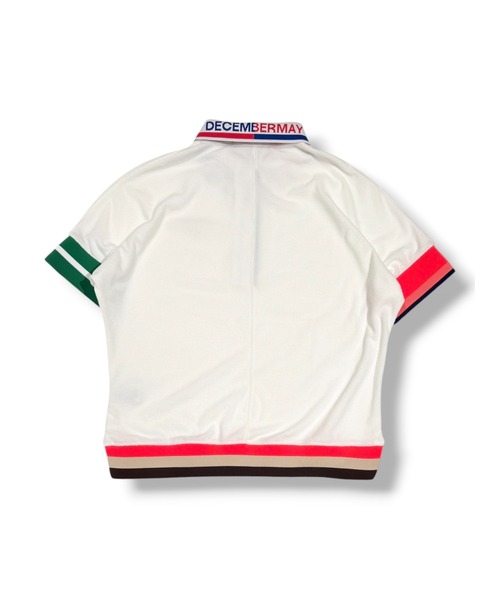 DECEMBERMAY(ディセンバーメイ)の「Dolman sleeve polo(ポロシャツ・メンズ・ブラック/ホワイト/ベージュ・LARGE/MEDIUM/X-LARGE)」の5枚目の写真