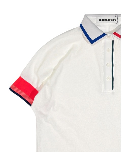 DECEMBERMAY(ディセンバーメイ)の「Dolman sleeve polo(ポロシャツ・メンズ・ブラック/ホワイト/ベージュ・LARGE/MEDIUM/X-LARGE)」の13枚目の写真