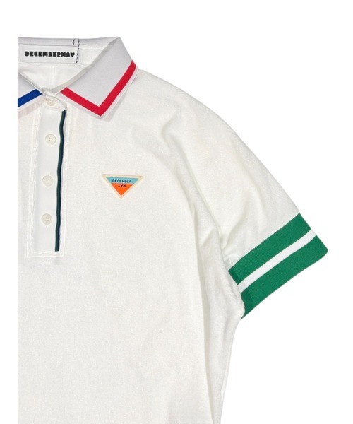 DECEMBERMAY(ディセンバーメイ)の「Dolman sleeve polo(ポロシャツ・メンズ・ブラック/ホワイト/ベージュ・LARGE/MEDIUM/X-LARGE)」の14枚目の写真