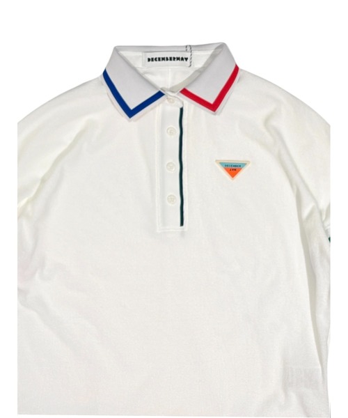 DECEMBERMAY(ディセンバーメイ)の「Dolman sleeve polo(ポロシャツ・メンズ・ブラック/ホワイト/ベージュ・LARGE/MEDIUM/X-LARGE)」の12枚目の写真