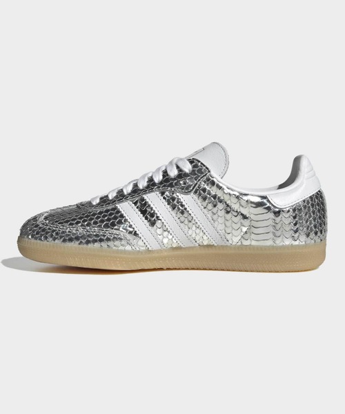 adidas(アディダス)の「サンバ / SAMBA / アディダスオリジナルス adidas Originals(スニーカー・レディース・シルバー・22.5cm/22.0cm/23.0cm/23.5cm/24.0cm/24.5cm/25.0cm/25.5cm/26.0cm/26.5cm/27.0cm/27.5cm/28.0cm/28.5cm/29.0cm/29.5cm)」の6枚目の写真