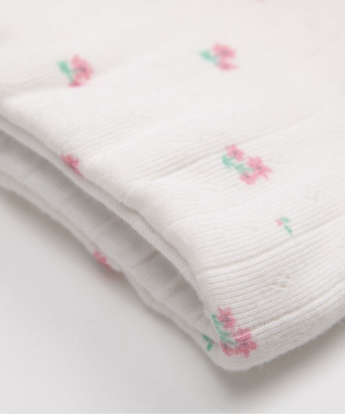 LA POMME petit（ラポミ・プチ）の「Soft Ditsy Floral 3 Items Set Up/ソフト小花柄3アイテムセットアップ（セットアップ・レディース・ホワイト・LARGE/MEDIUM/SMALL）」の18枚目の写真