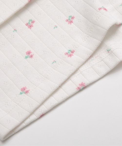 LA POMME petit（ラポミ・プチ）の「Soft Ditsy Floral 3 Items Set Up/ソフト小花柄3アイテムセットアップ（セットアップ・レディース・ホワイト・LARGE/MEDIUM/SMALL）」の19枚目の写真
