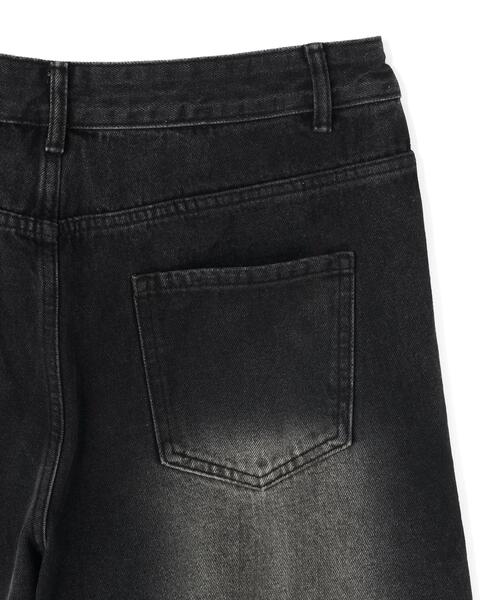 GARDEN TOKYO(ガーデントウキョウ)の「MAVYTH/メヴィス/TIERED DENIM PANTS(デニムパンツ・メンズ・ブラック・M/L/XL)」の13枚目の写真