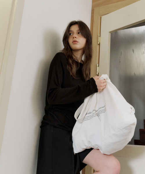 108POUND(108パウンド)の「Cloud Long Sleeve_Black(Tシャツ/カットソー・レディース・その他・FREE)」の1枚目の写真