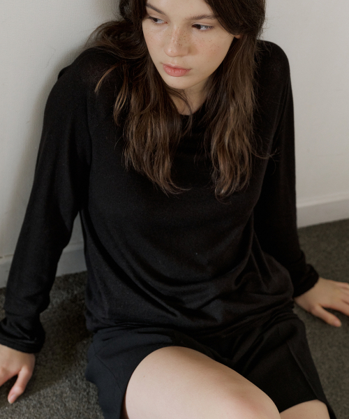 108POUND(108パウンド)の「Cloud Long Sleeve_Black(Tシャツ/カットソー・レディース・その他・FREE)」の3枚目の写真