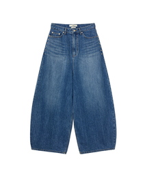 BALLOON FIT DENIM JEANS IN INDIGO