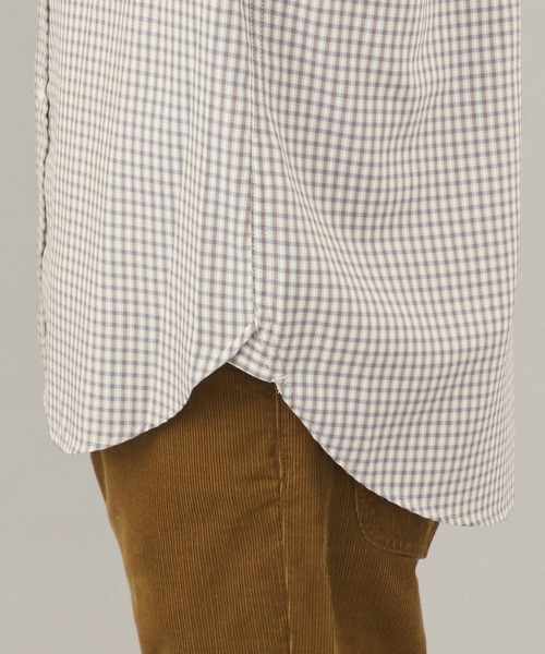 Lee(リー)の「Lee WORK SHIRTS L/S ミニチェック(シャツ/ブラウス・メンズ・ブラック/ベージュ・MEDIUM/X-LARGE/LARGE/SMALL)」の6枚目の写真