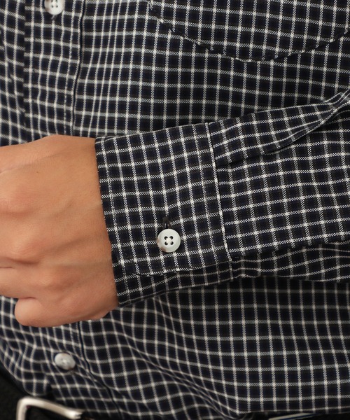 Lee(リー)の「Lee WORK SHIRTS L/S ミニチェック(シャツ/ブラウス・メンズ・ブラック/ベージュ・MEDIUM/X-LARGE/LARGE/SMALL)」の20枚目の写真