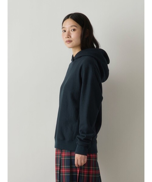 MidiUmi(ミディウミ)の「MidiUmi ループウィールスウェットパーカー(Tシャツ/カットソー・レディース・グレー/ネイビー・FREE)」の6枚目の写真