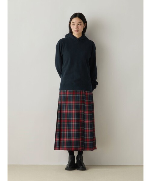 MidiUmi(ミディウミ)の「MidiUmi ループウィールスウェットパーカー(Tシャツ/カットソー・レディース・グレー/ネイビー・FREE)」の9枚目の写真
