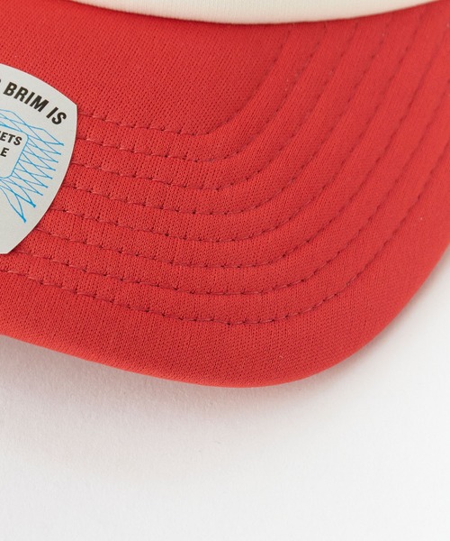 BRIXTON(ブリクストン)の「BRIXTON/ブリクストン LOST IN REALITY NP MP TRUCKER / PEGASUS C NP MP TRUCKER / TROPHY HORSE C NP MP SNPBK 帽子 キャップ フロント刺繍 配色 ツートン バイカラー カーブバイザー メンズ レディース 2026年 夏 夏服(キャップ・メンズ・ホワイト×レッド/ブラック×ホワイト/ホワイト×ネイビー・ONE SIZE)」の9枚目の写真