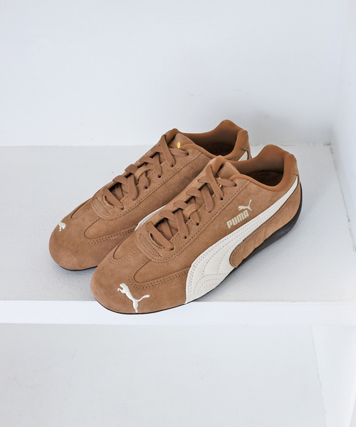 PUMA(プーマ)の「《追加》PUMA/プーマ SPEEDCAT OG 398846(スニーカー・レディース・キャメル/ブラック系その他・23.5cm/23cm/22.5cm/24.5cm/24cm)」の2枚目の写真